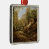 Kiefern u. Birken-Bäume oder der Wald von Ornament Aus Metall (Rechts)
