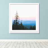 Kiefern Unendlicher Himmel von Sidharta Leinwanddruck (Insitu (Holzboden))