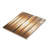 Kiefern-Waldlandschaft Fliese (Seite)