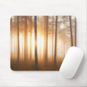 Kiefern-Waldlandschaft Mousepad (Mit Mouse)
