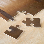 Kiefern-Waldlandschaft Puzzle (Seite)