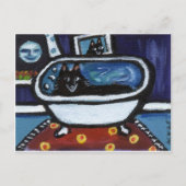 Kiefernbad Schipperke Postkarte (Vorderseite)