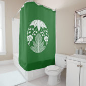 Kiefernbambusume Duschvorhang (Beispiel)