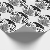 Kiefernbambusume Geschenkpapier (Ecke)