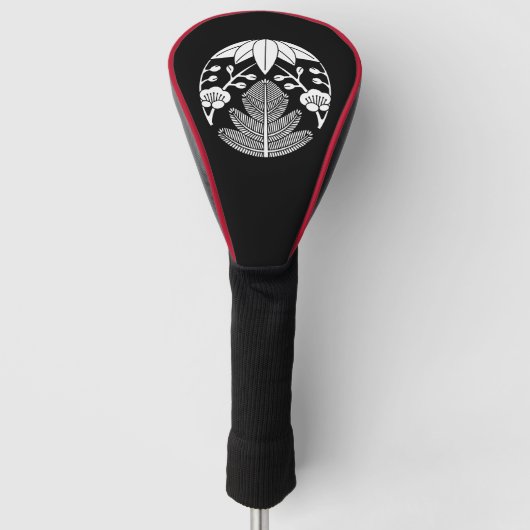 Kiefernbambusume Golf Headcover (Vorderseite)
