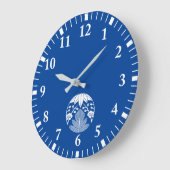 Kiefernbambusume Große Wanduhr (Winkel)