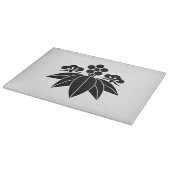 Kiefernbambusume im Gentianstil Schneidebrett (Ecke)