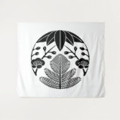 Kiefernbambusume Wandteppich (Vorderseite (Horizontal))