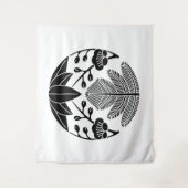 Kiefernbambusume Wandteppich (Vorderseite)