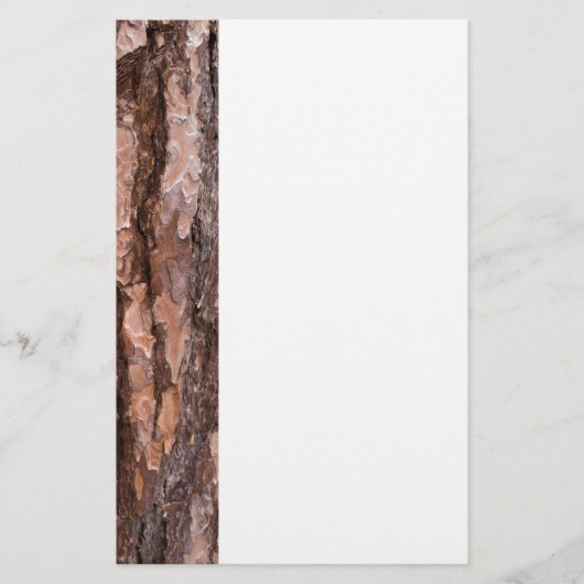 Kiefernbärentextur Briefpapier (Vorderseite)