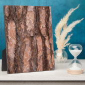 Kiefernbärentextur Fotoplatte (Seite)