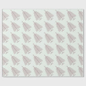 Kiefernbaum Geschenkpapier (Flach)