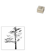 Kiefernbaum Gummistempel (Stempel)
