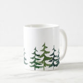 Kiefernbaum kaffeetasse (VorderseiteRechts)