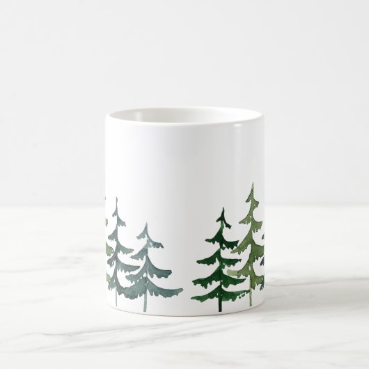 Kiefernbaum kaffeetasse (Mittel)