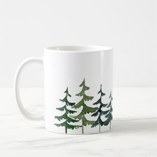 Kiefernbaum kaffeetasse (Links)