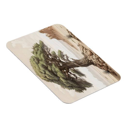 Kiefernbaum Magnet (Rechte Seite)