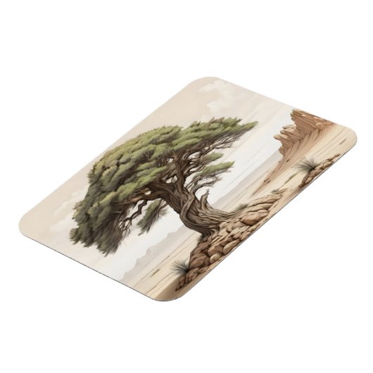 Kiefernbaum Magnet (Linke Seite)