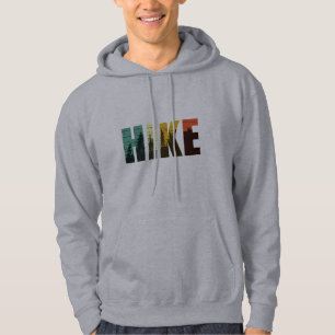 Kiefernbäume in die Waldwanderung Vintag Hoodie