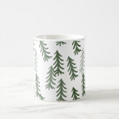 Kiefernbäume Kaffeetasse (Mittel)