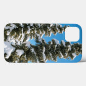 Kiefernbäume unter dem Schnee Case-Mate iPhone Hülle (Rückseite (Horizontal))
