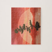 Kiefernbonsais - 3D übertragen Puzzle (Vertikal)