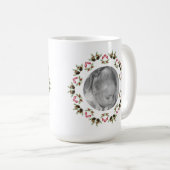 Kiefernconen und Beeren Mandala-Tasse Kaffeetasse (VorderseiteRechts)