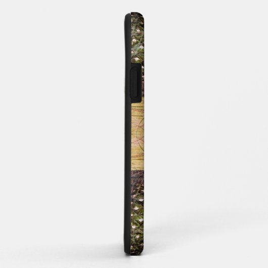 Kiefernfüße und Blume Case-Mate iPhone Hülle (Hinten/Rechts)