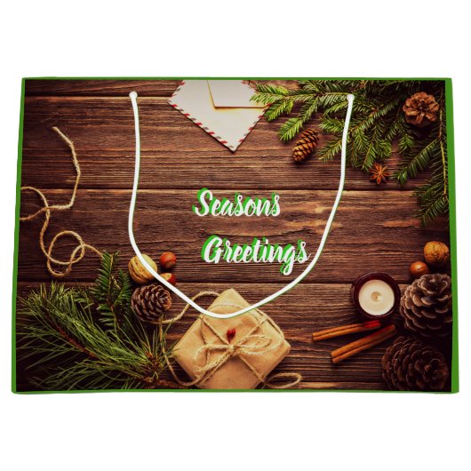 Kiefernfüße und Gewürze Saisonale Geschenktüte (Vorderseite)