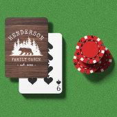 Kiefernholz Spielkarten