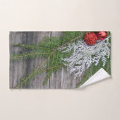 Kiefernholz und gewittertes Weihnachtshandtuch Set (Handtuch)