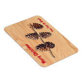 Kiefernholzzweig Magnet (Rechte Seite)