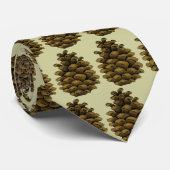 Kiefernkegel Krawatte (Gerollt)
