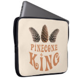 Kiefernkegel Laptopschutzhülle (Vorne Rechts)