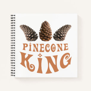 Kiefernkegel Notizblock
