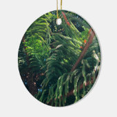 Kiefernkonifer Keramik Ornament (Links)