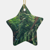Kiefernkonifer Keramik Ornament (Links)