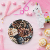 Kiefernkronenplatte Party Pappteller (Party)