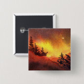 Kiefernlandschaft Button (Vorne & Hinten)
