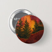 Kiefernlandschaft Button (Vorne & Hinten)