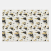 Kiefernlandschaft Geschenkpapier Set (Vorderseite 3)