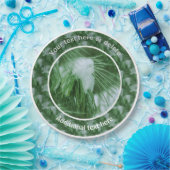 Kiefernnadeln im Personalisierten Party aus Schnee Pappteller (Party)