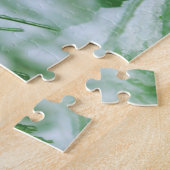 Kiefernnadeln im Schnee und im Winter Puzzle (Seite)