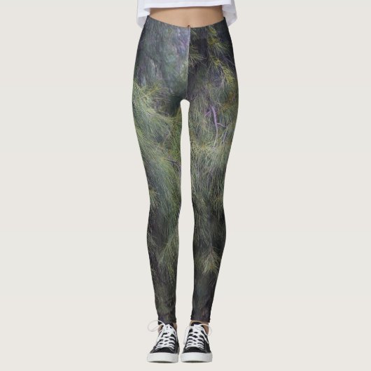 Kiefernnadeln Leggings (Vorderseite)