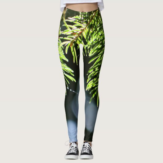Kiefernnadeln mit Kiefer Leggings (Vorderseite)