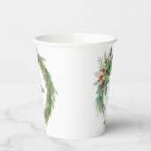 Kiefernnadeln, Rote Beere Pappbecher (Links)