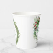 Kiefernnadeln, Rote Beere Pappbecher (Rechts)