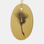 Kiefernniederlassung Keramikornament (Links)