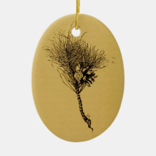Kiefernniederlassung Keramikornament