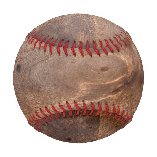 Kiefernplatte Baseball (Rückseite)